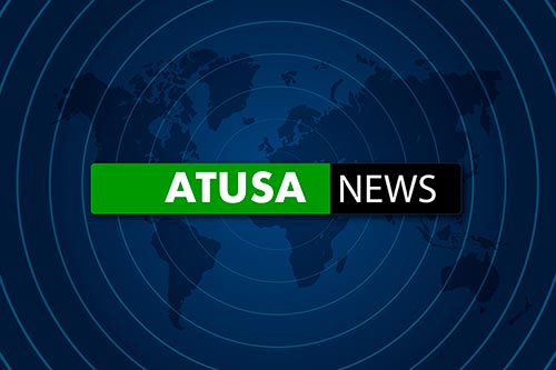 Atusa news background image world map
