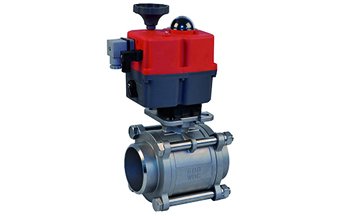 electric actuator actuated valve